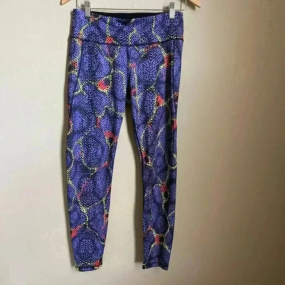 H&M Multicolor Print Leggings Size Medium